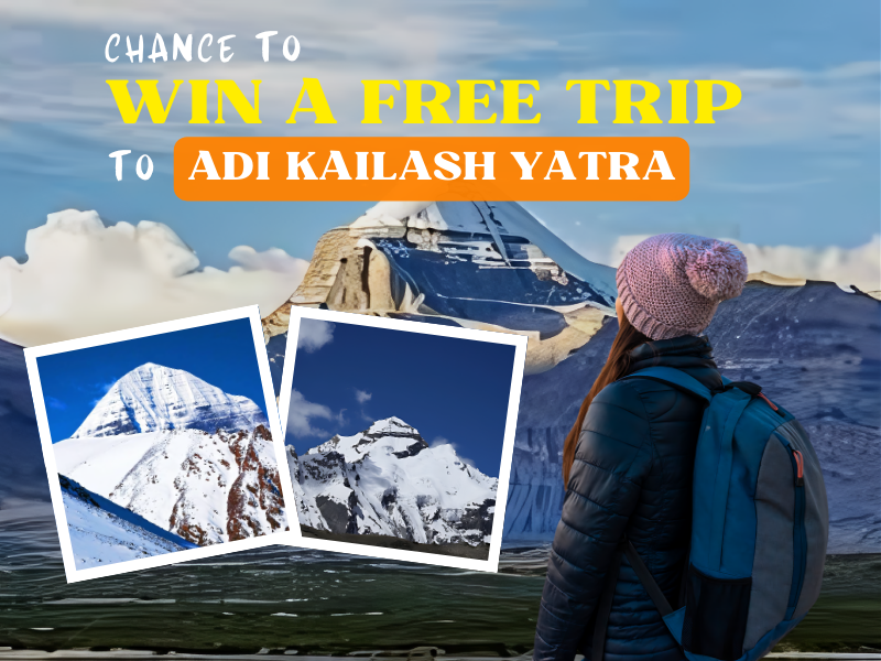 Book Now: Adi Kailash Yatra and Stand a Chance to Win a Free Trip for September and October!