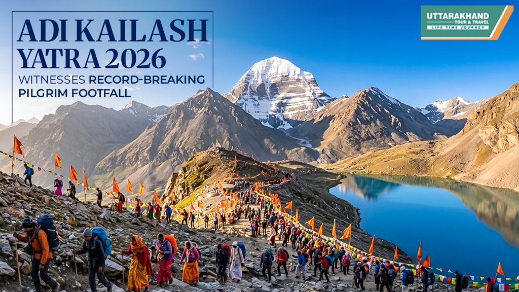 Adi Kailash Yatra 2026 Witnesses Record-Breaking Pilgrim Footfall